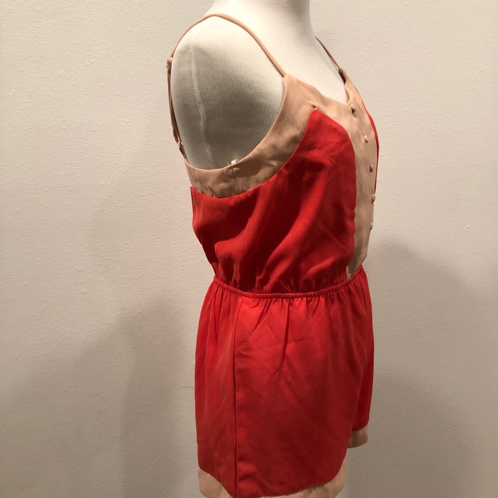 Color Block Romper, Size S - Picture 3 of 5
